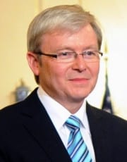 Kevin Rudd, Australian PM 2007-2010