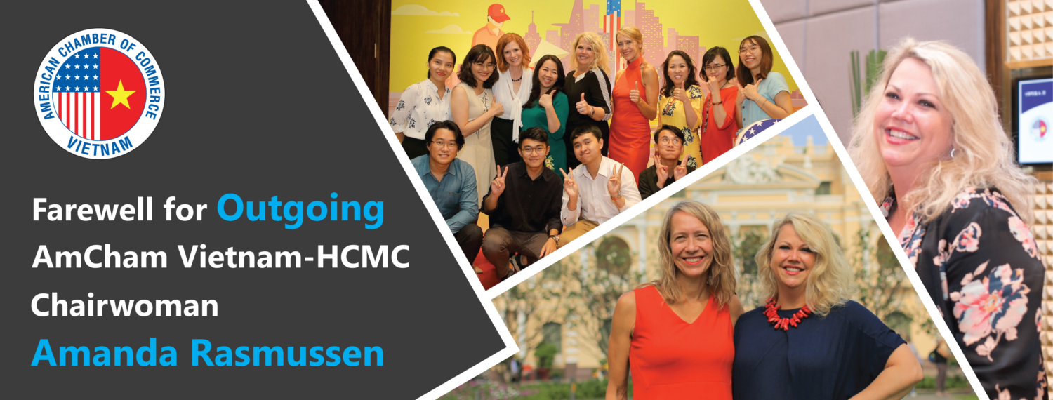 Farewell for Outgoing AmCham Vietnam-HCMC Chairwoman Amanda Rasmussen